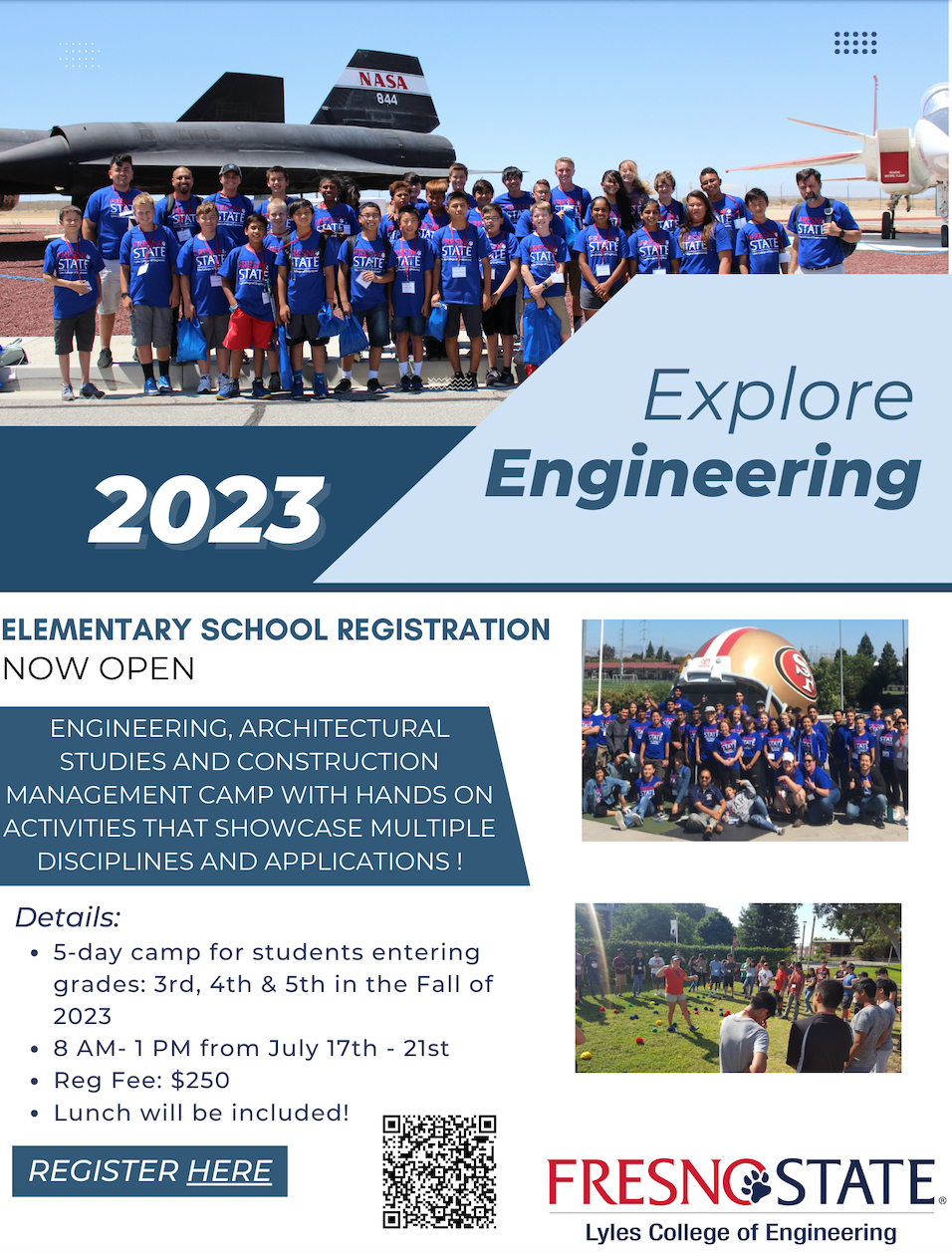 Summer Camps Lyles College of Engineering
