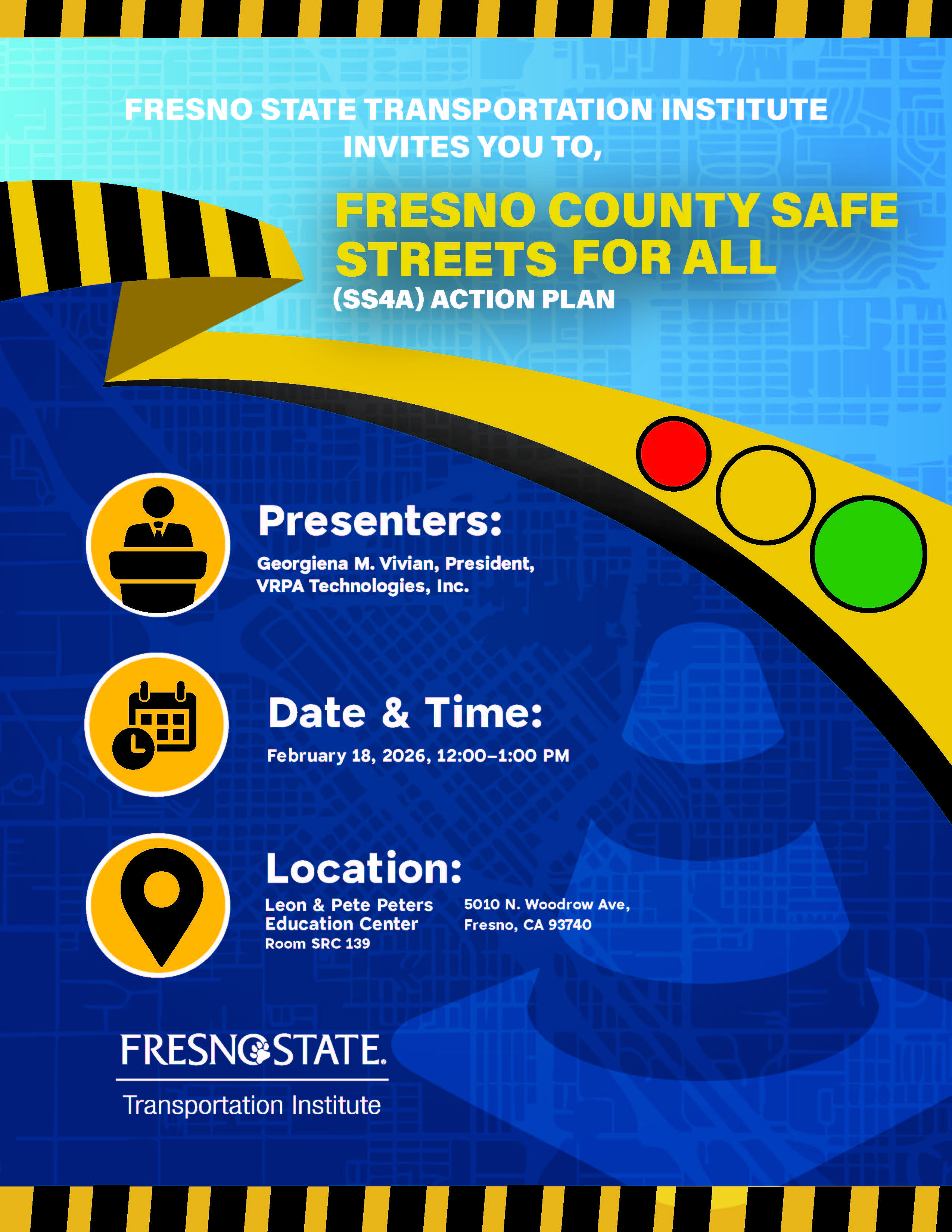 Flyer of SAFE streets