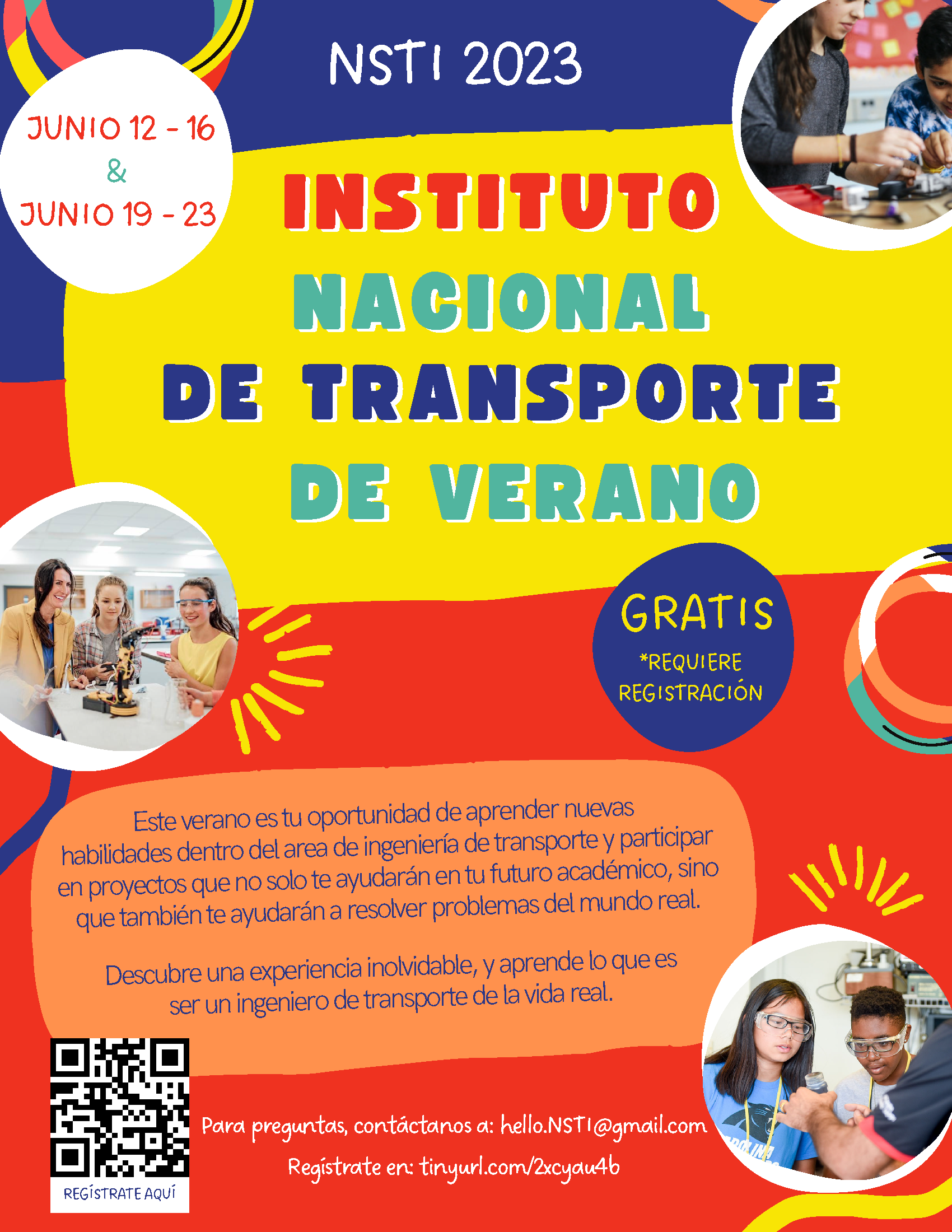 NSTI Info and Registration Flyer Spanish