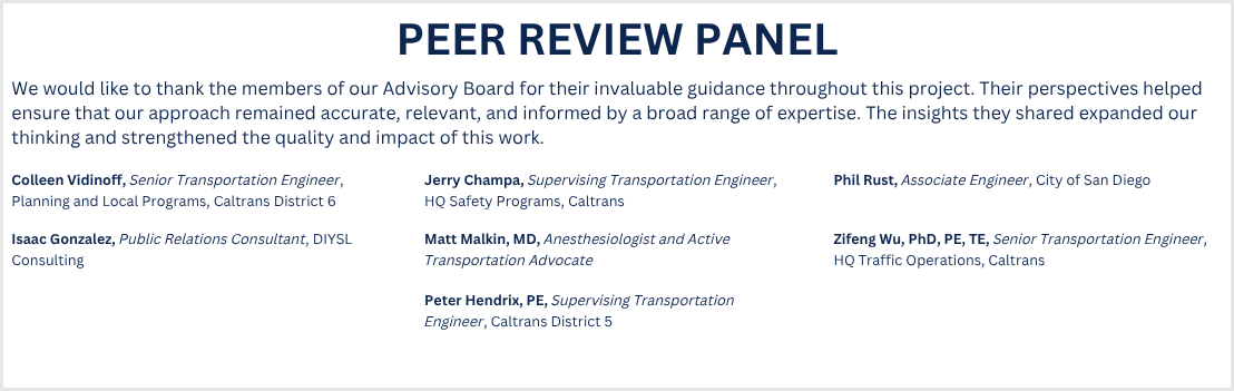 Image of ThankYou to Peer Review Panel